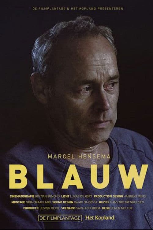 Blauw poster