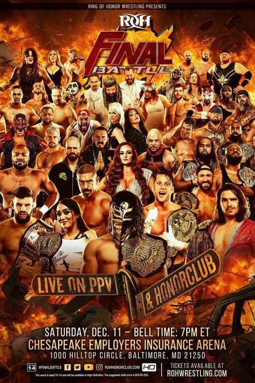 ROH: Final Battle 2021 poster