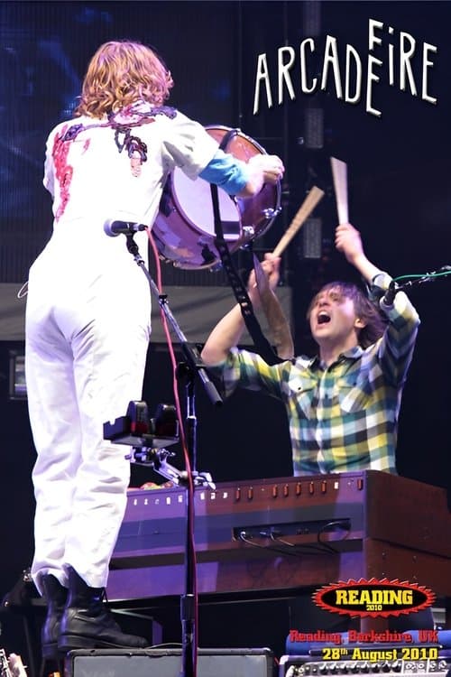 Arcade Fire Live at Reading Festival 2010 poster