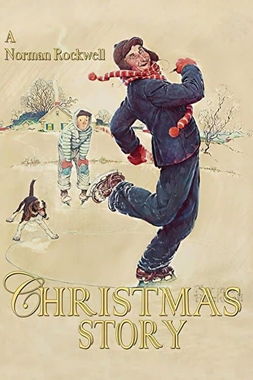 A Norman Rockwell Christmas Story poster