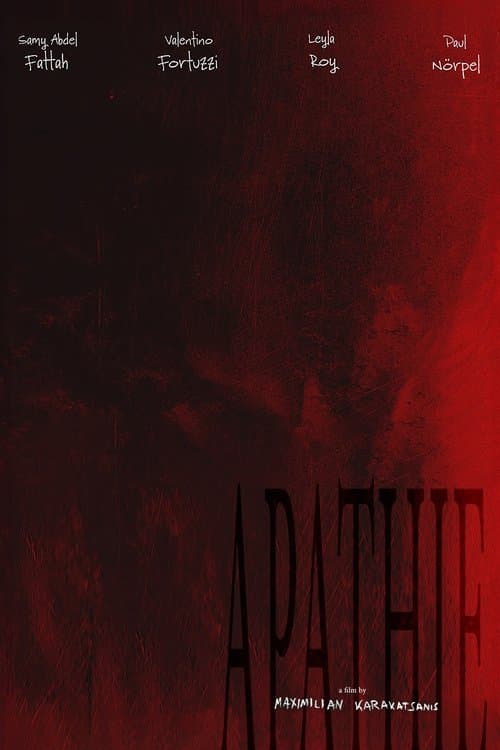 Apathie poster