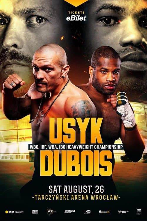 Oleksandr Usyk vs. Daniel Dubois poster
