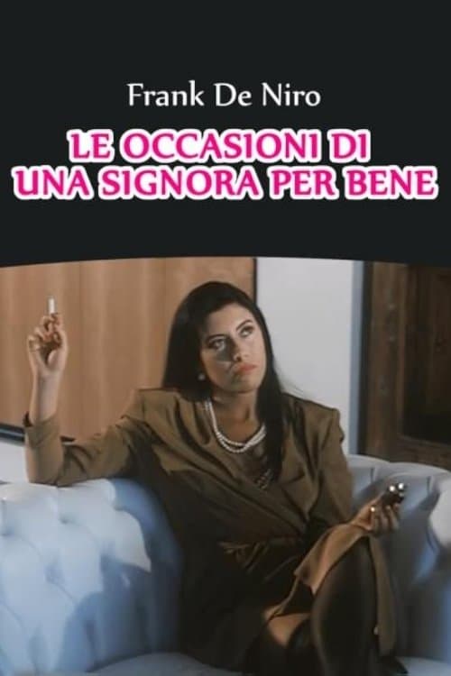 Le occasioni di una signora per bene poster