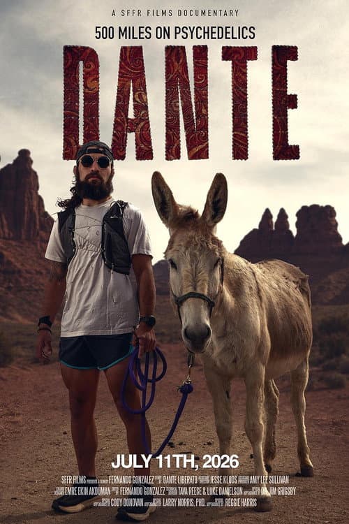 Dante: 500 Miles on Psychedelics poster