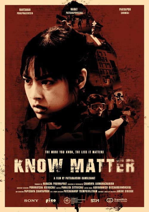KNOW MATTER poster