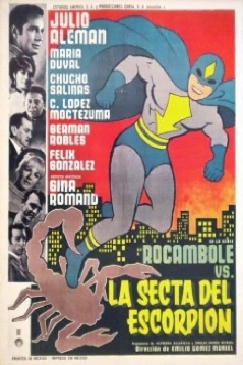 Rocambole contra la secta del escorpión poster