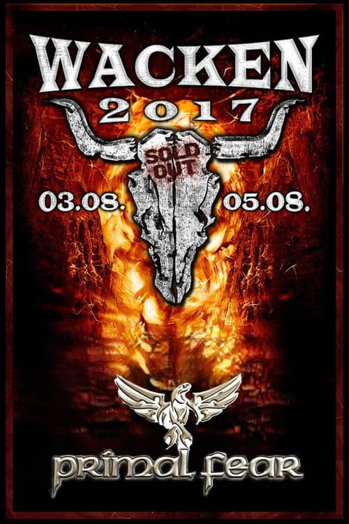 Primal Fear - Live at Wacken Open Air 2017 poster
