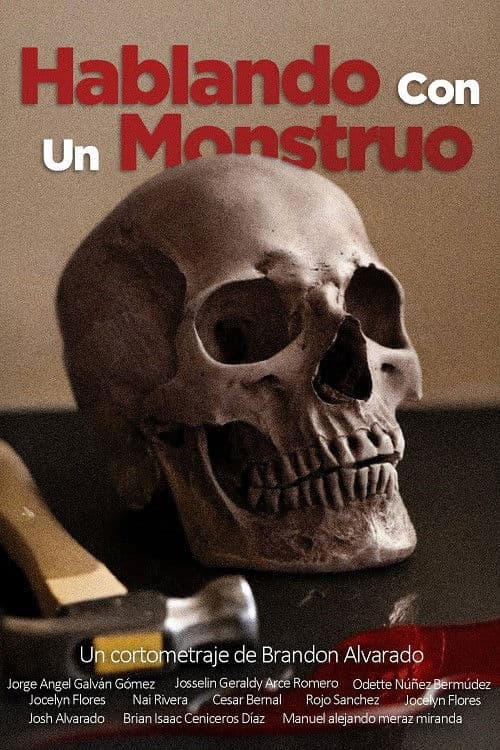 Hablando con un monstruo poster