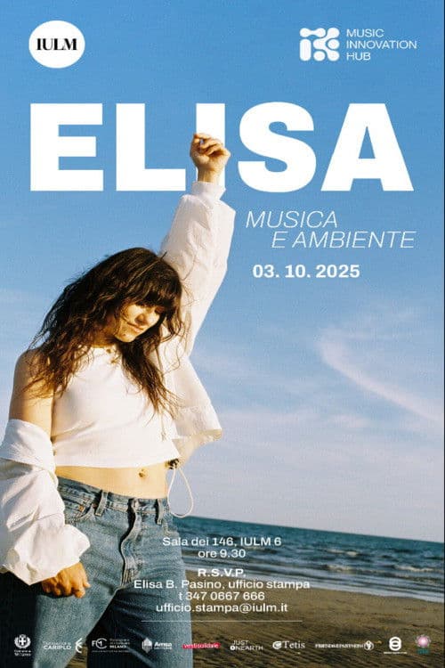 Elisa San Siro Live poster