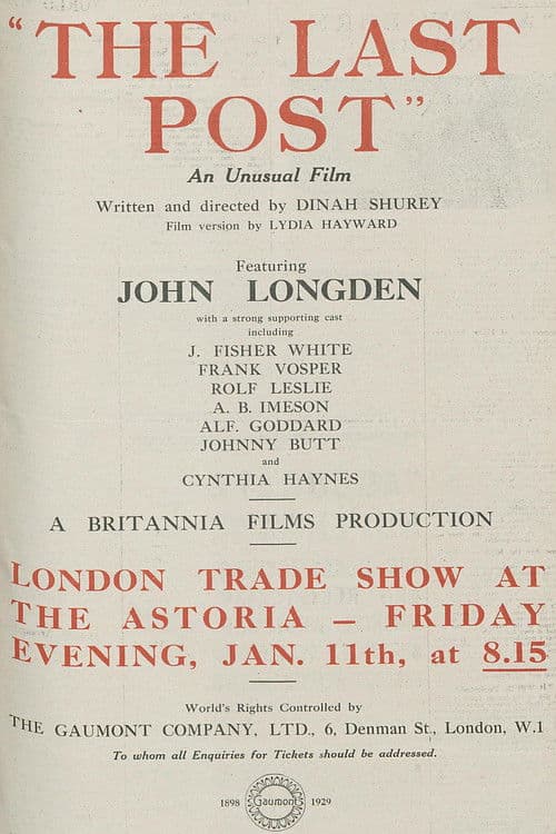 The Last Post poster