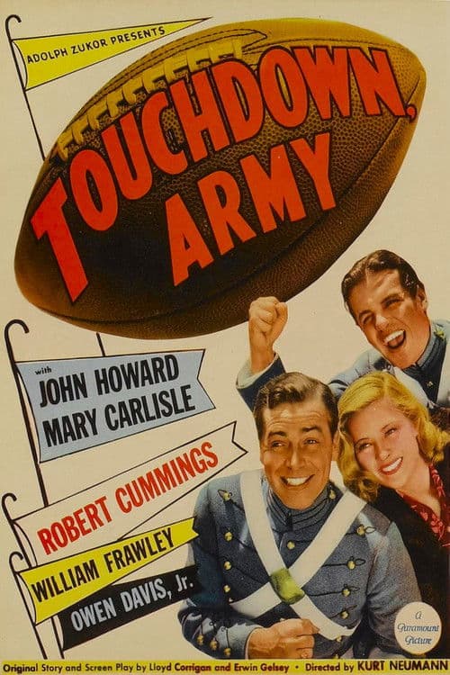 Touchdown, Army poster