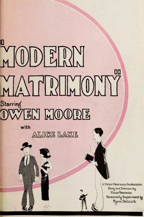 Modern Matrimony poster