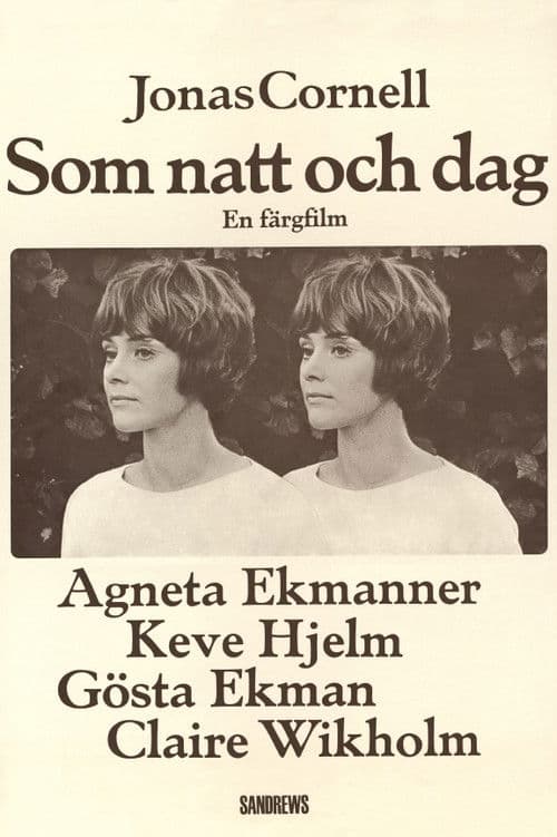 Som natt och dag poster
