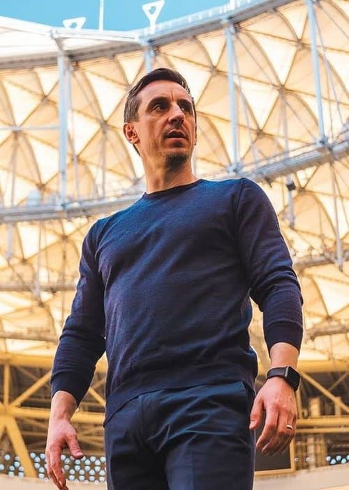 Gary Neville’s Countdown to Qatar poster