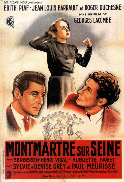 Montmartre on the Seine poster