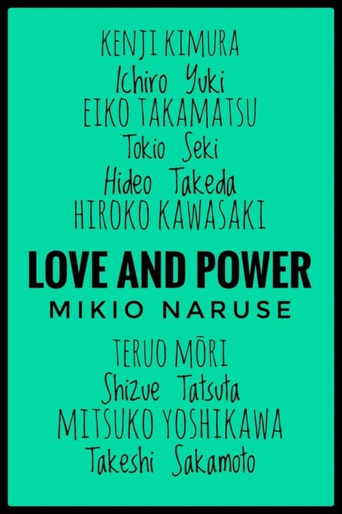 Love and Power poster