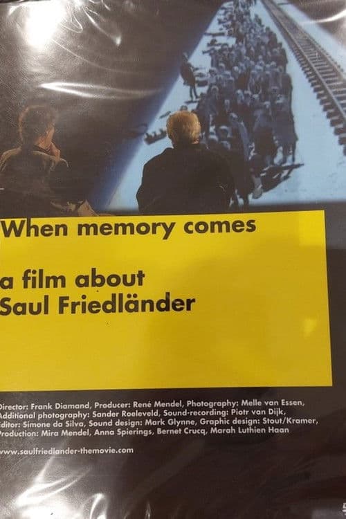 When memory comes - a film about Saul Friedländer poster