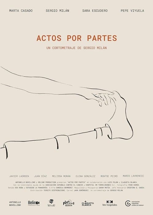 Actos por partes poster