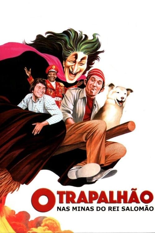 The Trapalhão in King Solomon's Mines poster