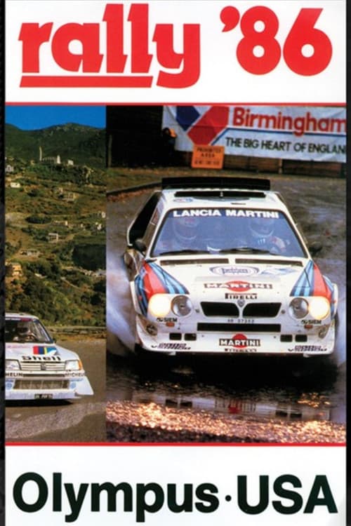 Olympus Rally 1986 poster