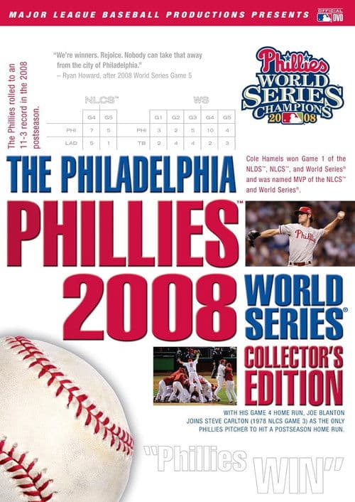 Philadelphia Phillies 2008 World Series Collector's Edition poster