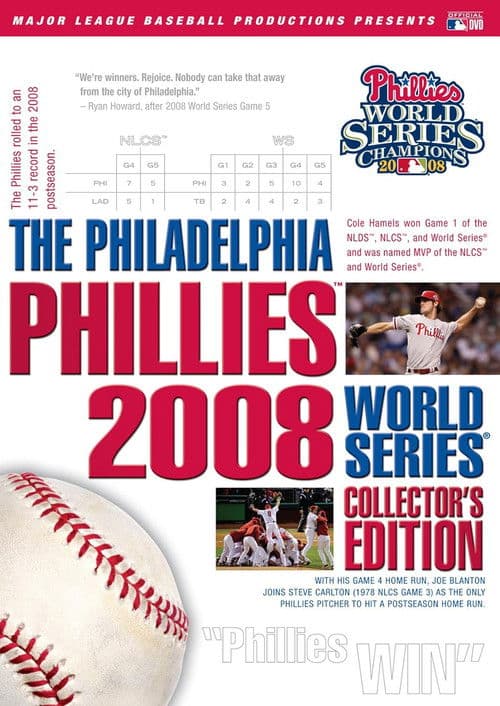Philadelphia Phillies 2008 World Series Collector's Edition poster