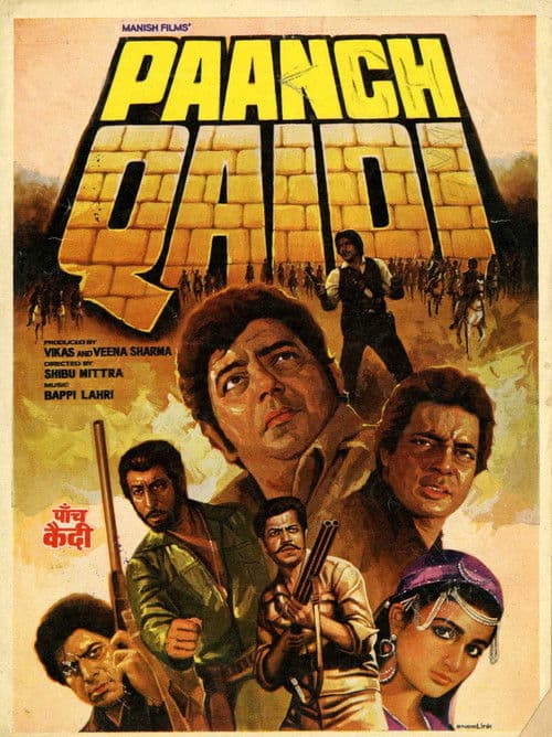 Paanch Qaidi poster