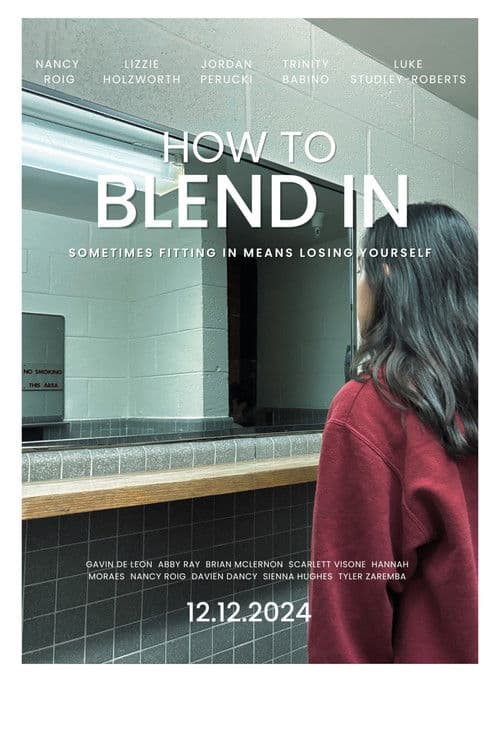 How to Blend In poster