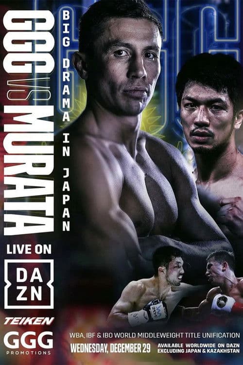 Gennady Golovkin vs. Ryōta Murata poster