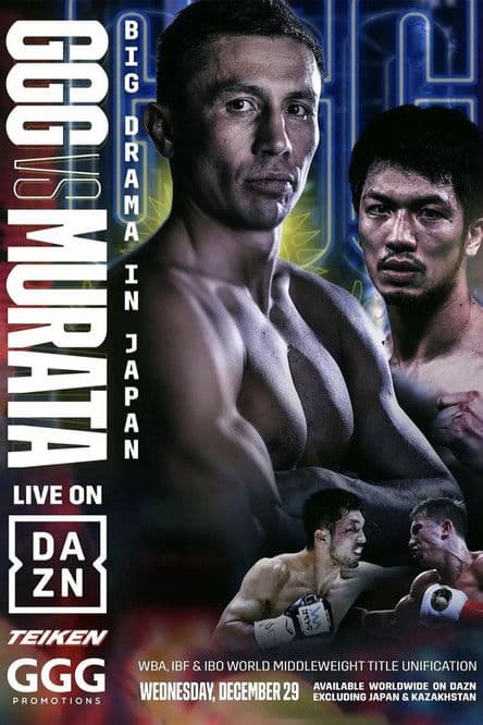 Gennady Golovkin vs. Ryōta Murata poster