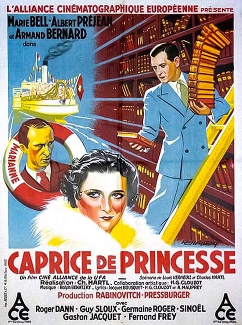Caprice de princesse poster