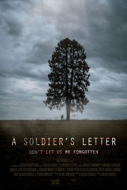 A Soldier's Letter poster