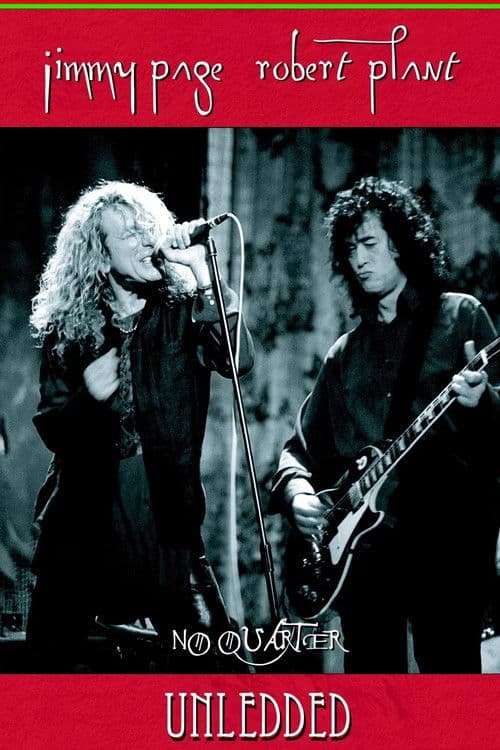 Jimmy Page & Robert Plant: No Quarter - Unledded poster