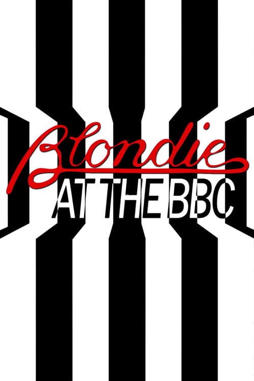 Blondie at the BBC poster