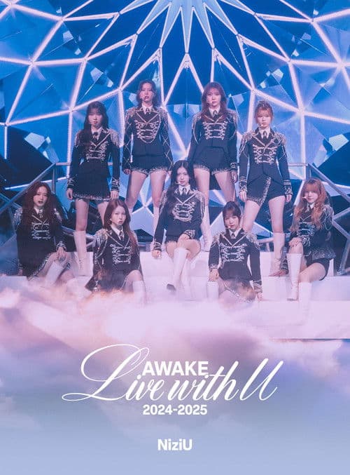 NiziU Live With U 2024-2025 "Awake" poster