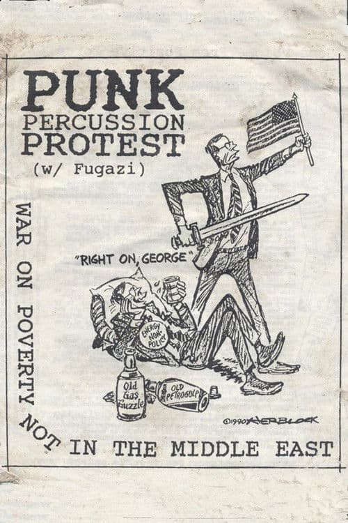 Fugazi: Live in Front of The White House poster