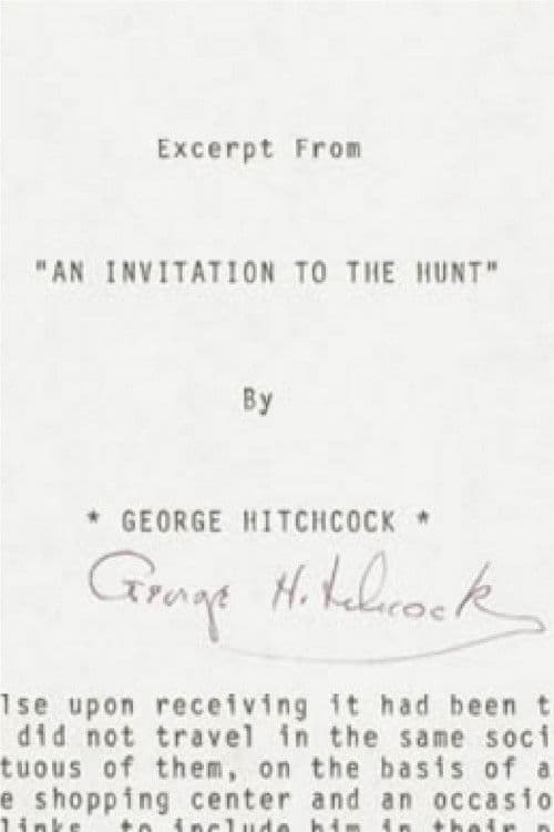An Invitation to the Hunt poster