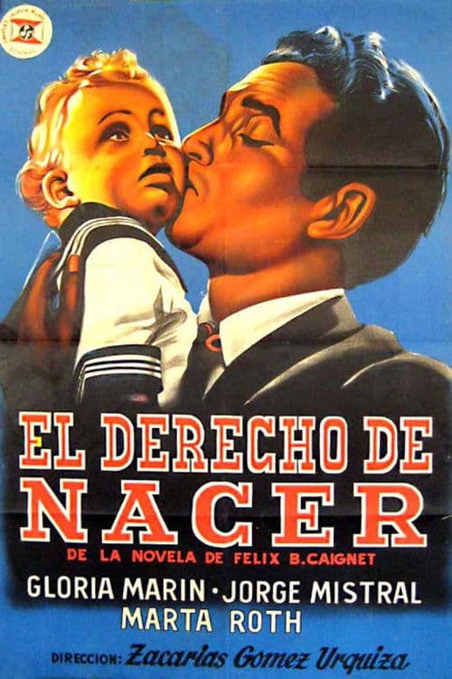 El derecho de nacer poster
