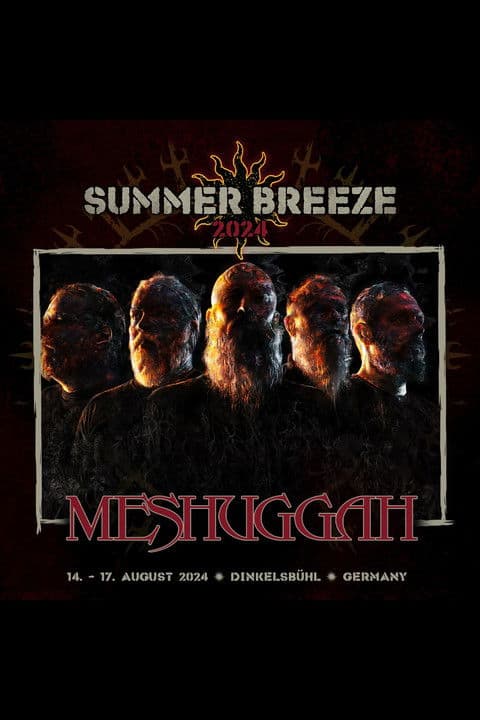 Meshuggah: Live at Summer Breeze 2024 poster