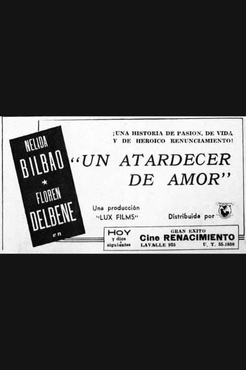 Un atardecer de amor poster