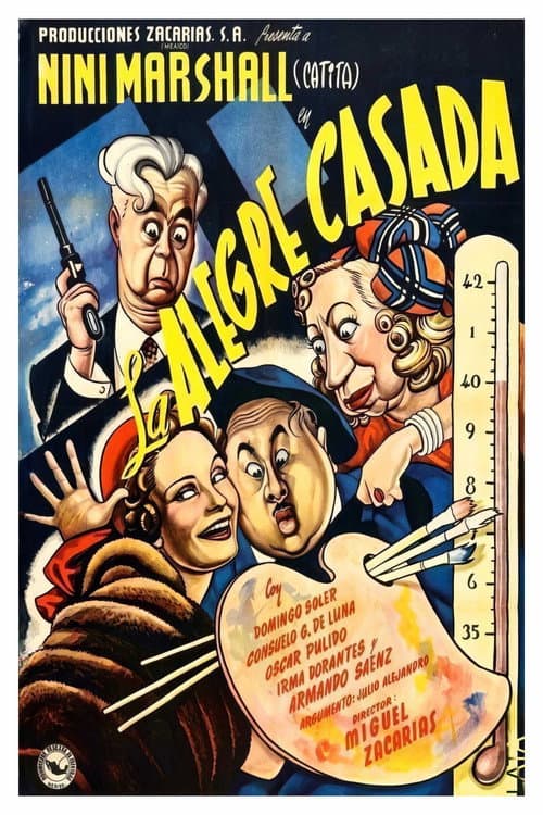 La alegre casada poster