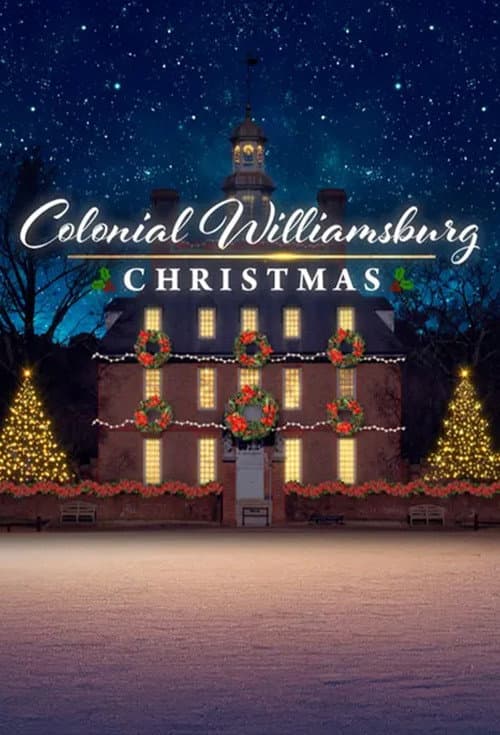 A Colonial Williamsburg Christmas poster