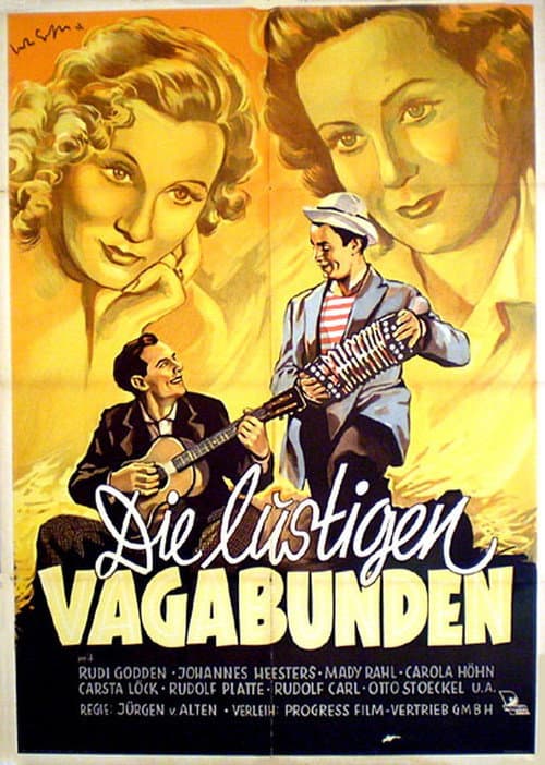 Die lustigen Vagabunden poster