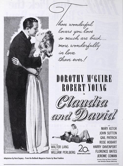 Claudia and David poster