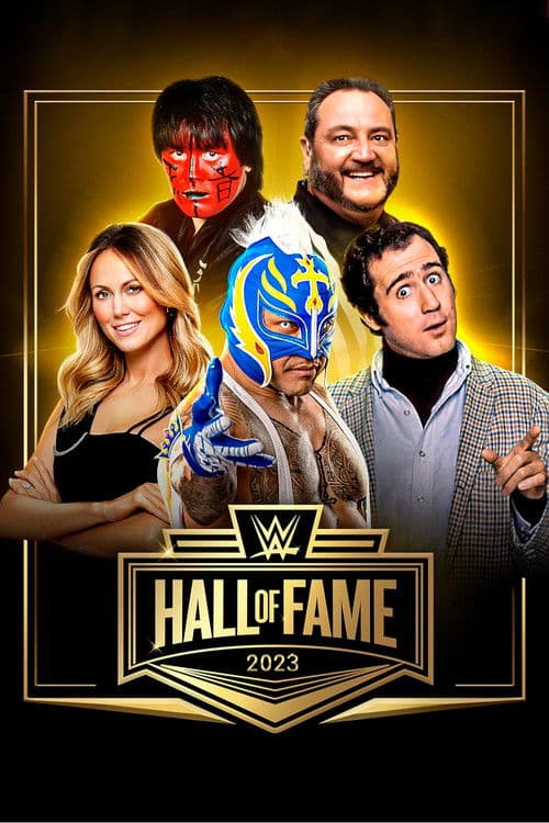 WWE Hall of Fame 2023 poster