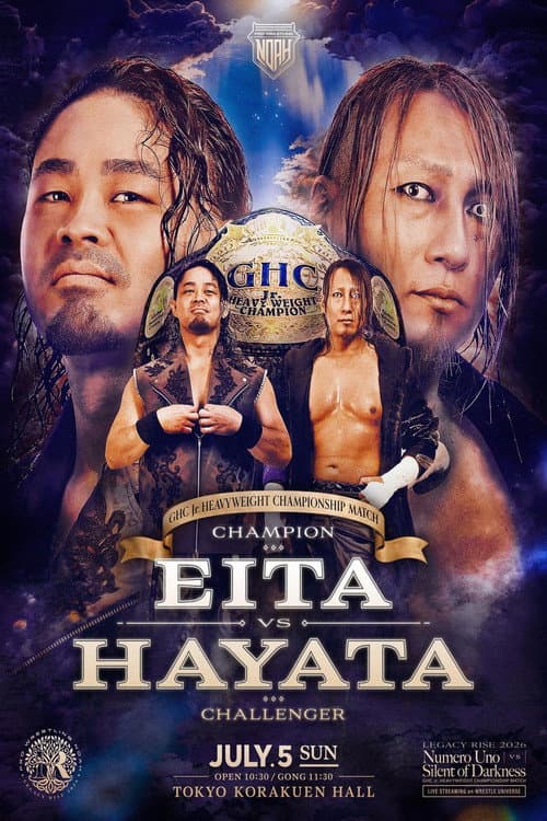 NOAH Legacy Rise 2026 poster