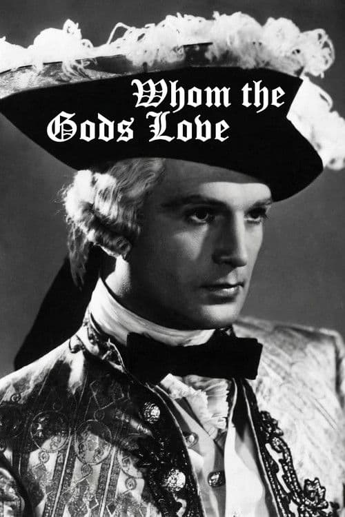 Whom the Gods Love: The Original Story of Mozart and His Wife poster