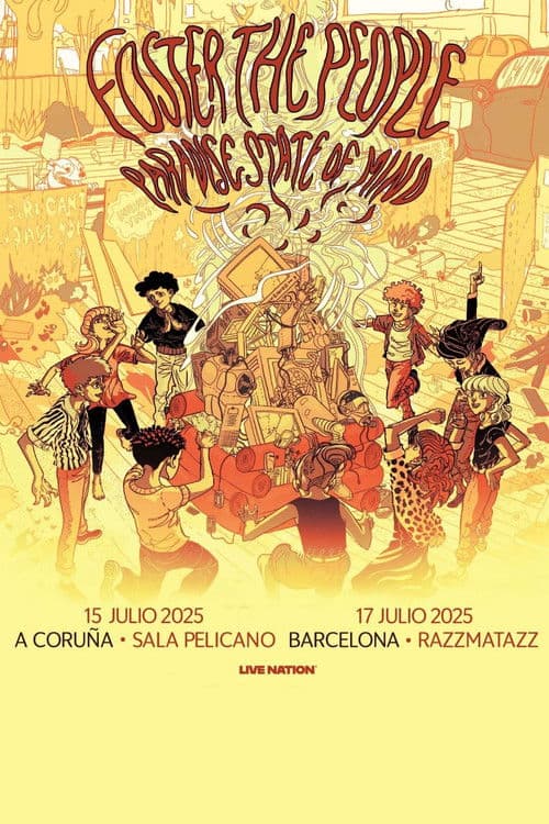 Foster The People: Paradise State of Mind Tour - Live From Razzmatazz Barcelona (July 17, 2025) poster