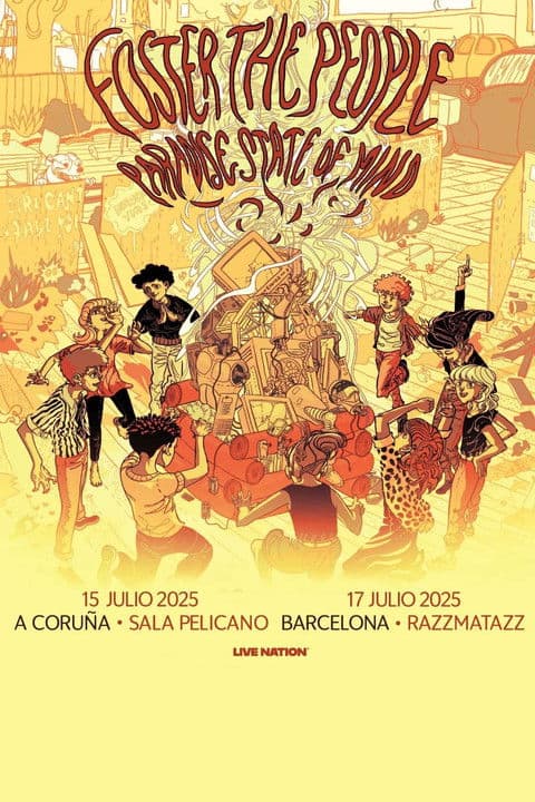 Foster The People: Paradise State of Mind Tour - Live From Razzmatazz Barcelona (July 17, 2025) poster
