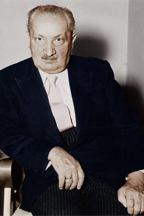 Martin Heidegger on His 75th Birthday - In Conversation with a Buddhist poster